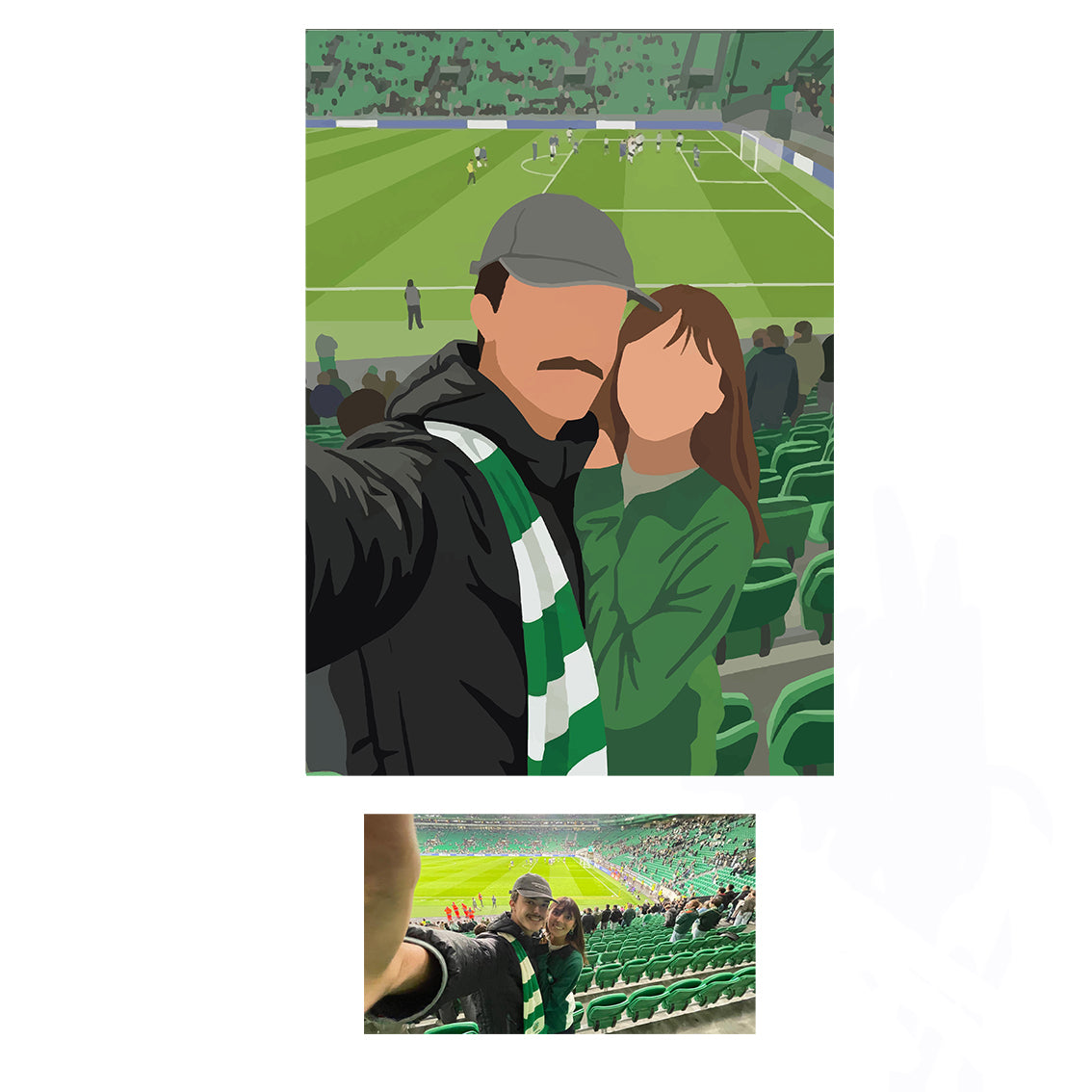 DIGITAL CUSTOM STYLIZED PORTRAIT