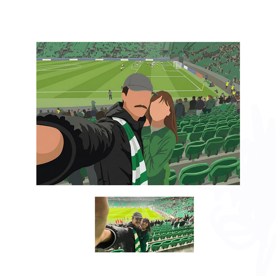 DIGITAL CUSTOM STYLIZED PORTRAIT